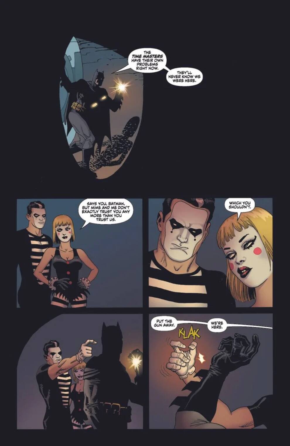 Batman colabora con dos personajes de Doomsday Clock en el avance para ...