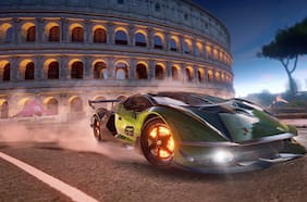 Lamborghini pisa fuerte en Forza Horizon 6