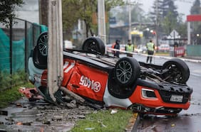Guardia municipal de Lo Barnechea muere en accidente de tránsito