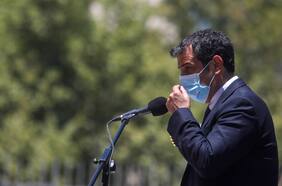 Ministro Delgado luego de la molestia del plantel argentino: “Los invitaría a que fueran más humildes”