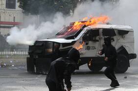 Reporte preliminar: Carabineros informa 10 detenidos en medio de convocatorias por el Día del Trabajador en la RM