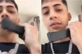 Cris MJ exhibe arma en live de Instagram tras duras acusaciones de productor