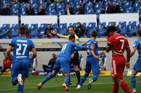 Sorpresa en la Bundesliga: el Hoffenheim corta el invicto del Bayern con una goleada