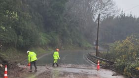 Sistema frontal provoca diferentes afectaciones en la red vial de la Región del Ñuble