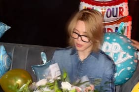 Torta y un coro masivo: el animado cumpleaños de Jimin de BTS en Chile