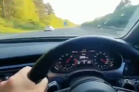 Conducir a alta velocidad no es un espectáculo