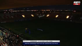 En vivo: Corte de luz en la cancha demora el partido entre Cobresal y Audax por la Copa Sudamericana