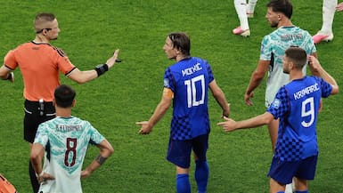 ¿Tocó el balón? Protagonista del fuera de juego de Croacia revela los detalles de la controversial jugada ante Portugal