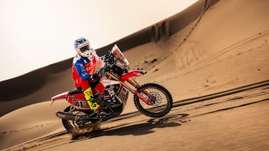 Ruy Barbosa se ve obligado a abandonar el Dakar tras sufrir una fuerte caída en la décima etapa