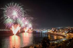 Año Nuevo 2025 en Viña del Mar: así será el show pirotécnico en el mar
