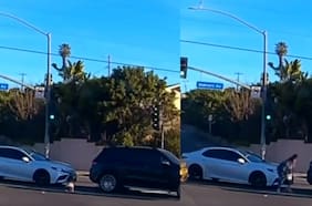 Arrestan a madre de menor de 19 meses que cayó desde auto en movimiento en California