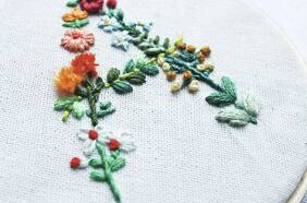 Aprender bordado Crewel