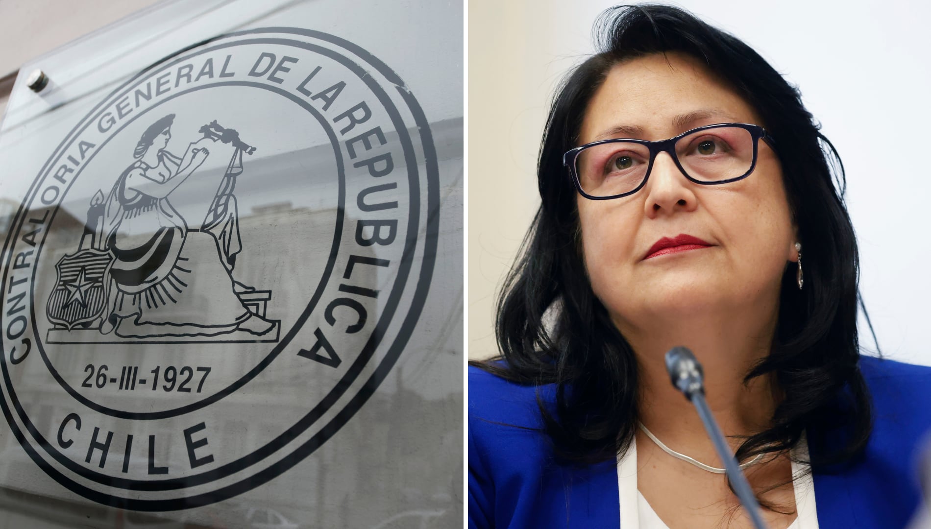 Contraloría fija criterio y prohíbe financiar beneficios extra de Prodemu con fondos públicos. En la imagen, a la derecha, Dorothy Pérez, contralora general de la República.