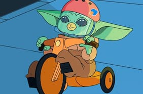 Contralorito tiene un mensaje sobre los ciclistas que circulan por las veredas inspirado en The Mandalorian