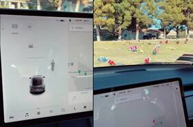 VIDEO VIRAL: ¿ahora Tesla detecta fantasmas?