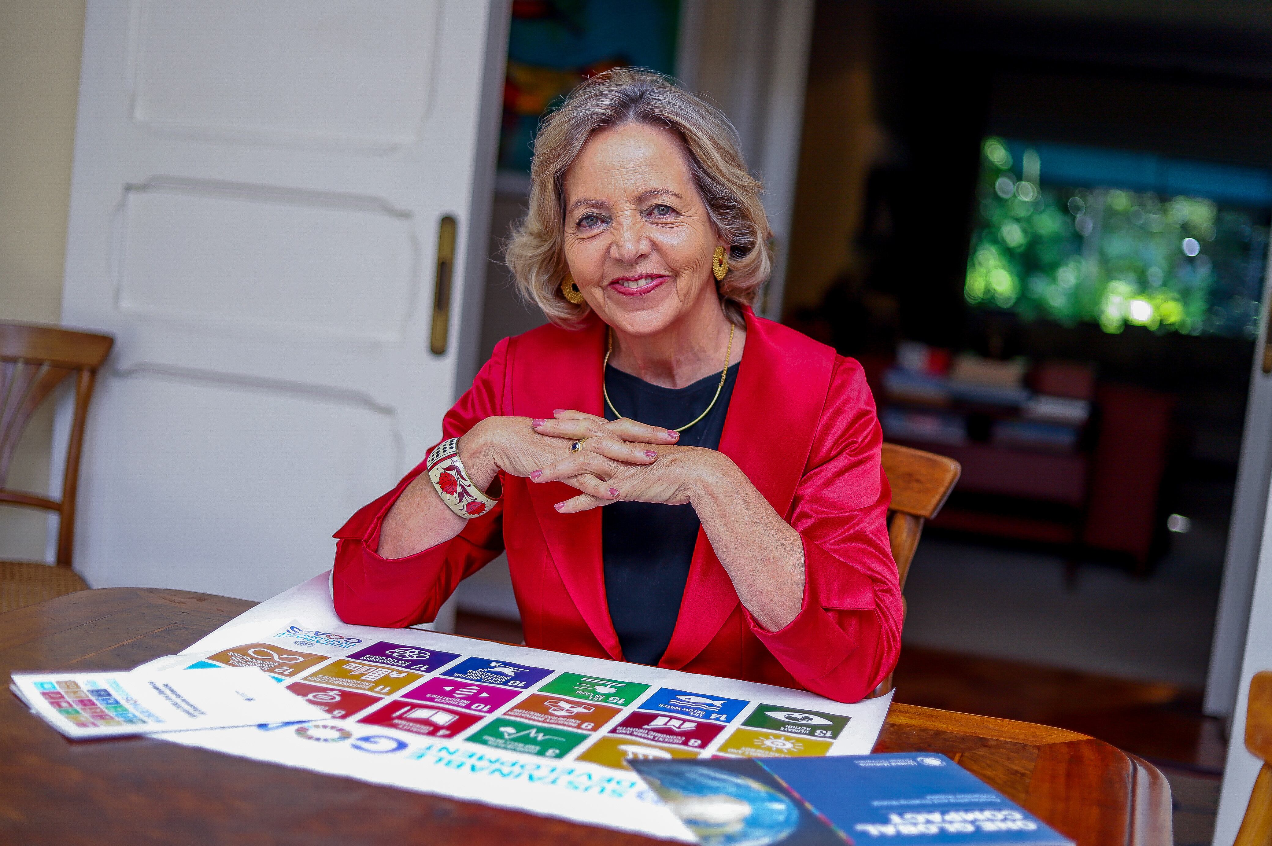 Santiago 19 de Enero 2024
Margarita Ducci directora ejecutiva de red pacto global
Foto: Juan Farias / La Tercera.