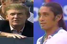 El día en que Donald Trump se deleitó viendo a Marcelo Ríos