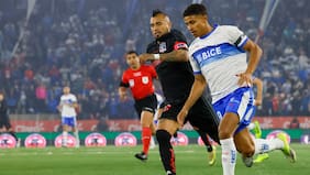 No fue falta ni amarilla para Cabero: golpe de Arturo Vidal manda al quirófano a Rossel y se pierde duelo clave ante Boca