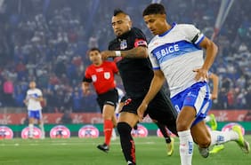 No fue falta ni amarilla para Cabero: golpe de Arturo Vidal manda al quirófano a Rossel y se pierde duelo clave ante Boca