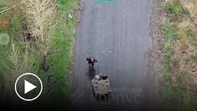 Robot salvó a una anciana con discapacidad en pleno bombardeo ruso