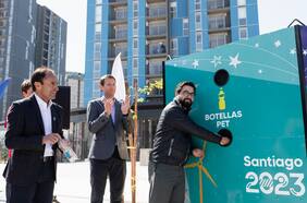 Santiago 2023 espera reciclar 9,5 millones de botellas plásticas