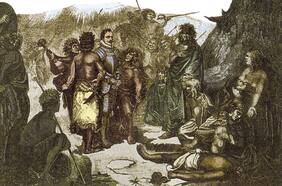 La sangrienta muerte de Pedro de Valdivia un día de Navidad: brazos cortados con una almeja y decapitado