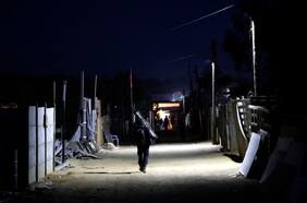 El desalojo de la toma Lajarilla en imágenes