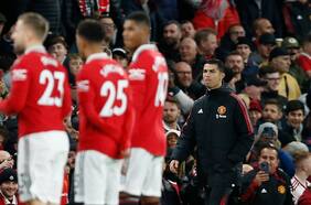 El castigo del Manchester United a Cristiano Ronaldo tras abandonar al equipo en pleno partido