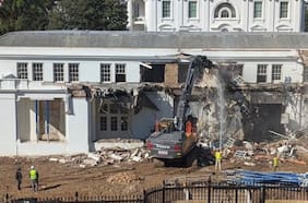 Trump ordena demoler parte de la Casa Blanca para construir un salón de baile