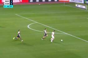 Tuvo un fallo similar en River Plate: la clara ocasión de gol errada por Gonzalo Tapia en su debut con Sao Paulo
