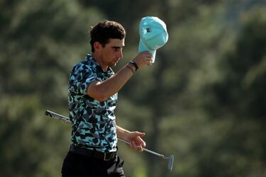 Joaquín Niemann está conforme con su estreno en el Masters de Augusta