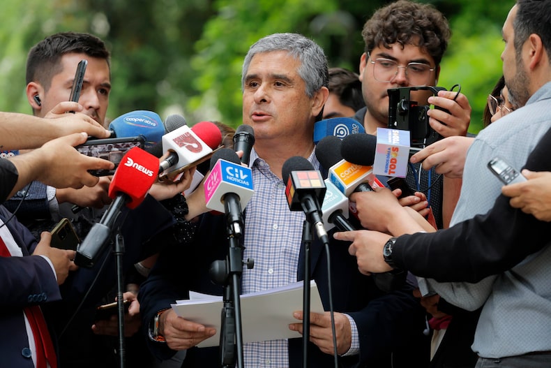 Abogado Juan Pablo Hermosilla ofrece punto de prensa. 07/11/2024