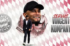 De descendido en la Premier a DT del Bayern Múnich: Vincent Kompany, el técnico que pidió y nunca puso a Lawrence Vigouoroux