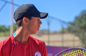 Benjamín Pérez: “Mi referente es Nicolás Massú porque es humilde y nunca dejó que lo pasaran por arriba”