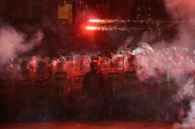 Masivas protestas agudizan crisis política en Georgia