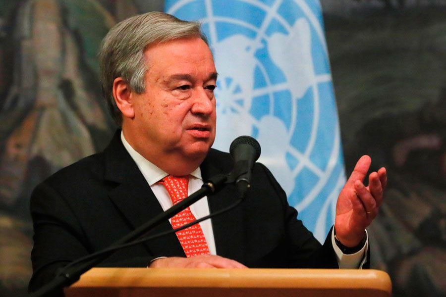 Guterres advierte del riesgo de “limpieza étnica” en Cisjordania y afirma que la devastación en Gaza no tiene precedentes