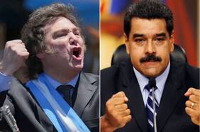 Milei le responde a Maduro, que lo calificó de “satánico”: “El cielo aplastará a los comunistas”