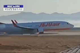 Así fue el momento exacto del accidente aéreo que deja 177 muertos en aeropuerto surcoreano