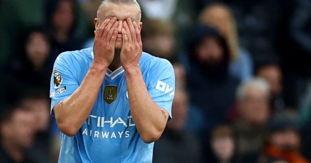 La increíble pifia de Haaland que volvió a hundir al Manchester City de Pep Guardiola - La Tercera