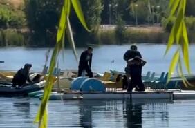 Carabineros detiene a ladrón que se lanzó a una laguna mientras huía tras robar una casa en Laja