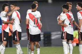 Con una lujosa ruleta, Paulo Díaz se luce en la victoria de River sobre Argentinos Juniors