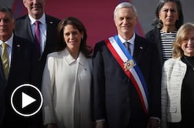 Las imágenes de la tradicional foto de gabinete de Kast previo al Te Deum Ecuménico