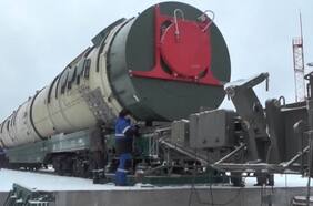 Así fue la prueba de un misil intercontinental ruso desde un submarino nuclear