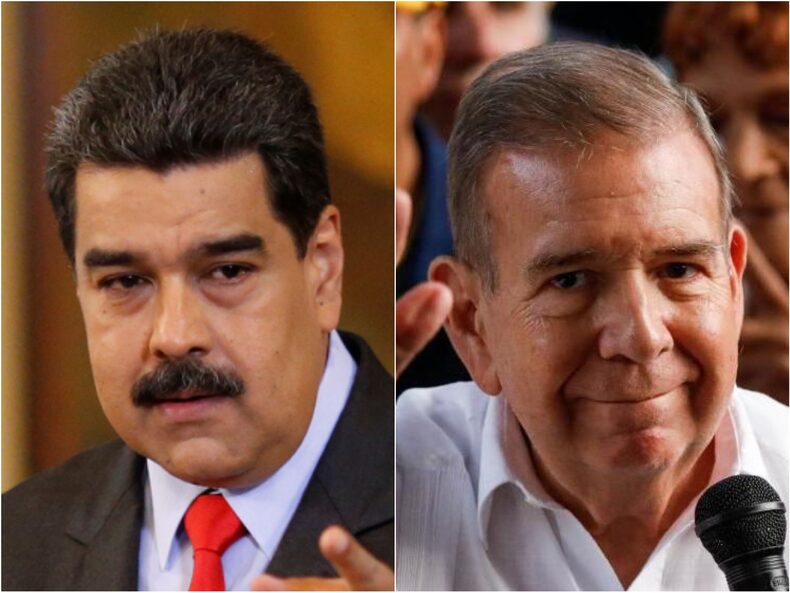 Nicolás Maduro / Edmundo González