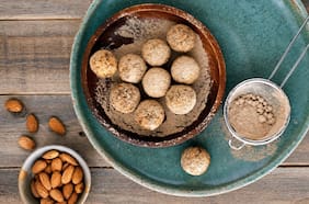 Bolitas energéticas de zanahoria y canela
