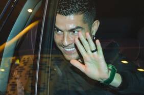 Está personalizado a su gusto: CR7 estrena auto en Arabia Saudita