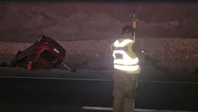 Tres fallecidos tras choque de automóvil con vehículo de transporte de carga en Ruta 1 Norte en Mejillones