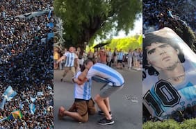 Tres espectaculares momentos captados durante la euforia Argentina por ganar el Mundial de Qatar