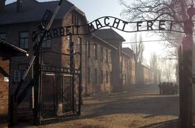 La polémica foto que una mujer se sacó en el Memorial de Auschwitz