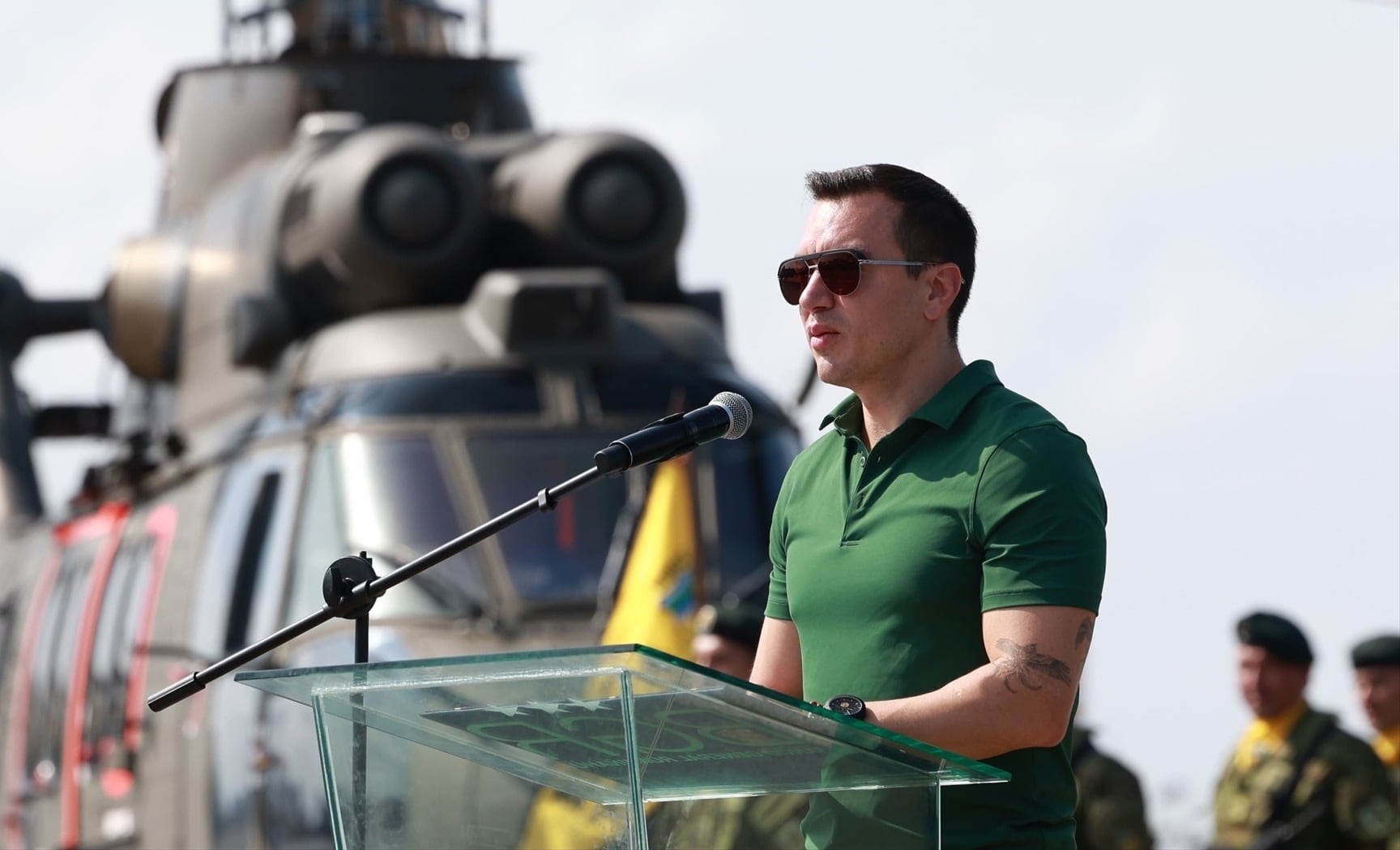 Noboa declara el "conflicto armado interno" en Ecuador y aprueba el despliegue de militares extranjeros con inmunidad